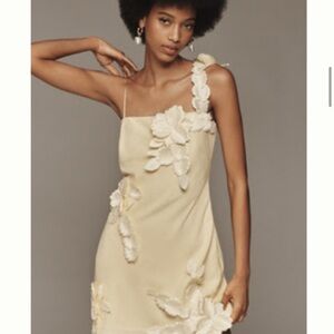 Hutch Butter Yellow Floral Dress